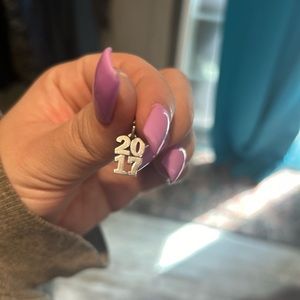 Retired James Avery “2017” Charm